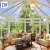 Import Aluminum glass wall house sunroom styles beautiful modern glass homes all glass rooms conservatories from China
