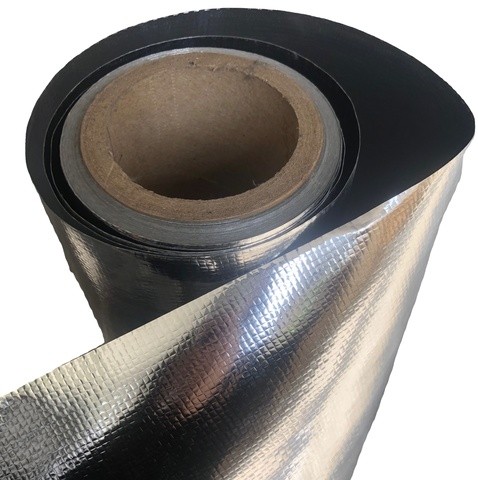 Aluminum Metallized PET Film With PE woven Coated heat Insulation Materials