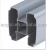 Import aluminum profile for toilet partition headrail from China