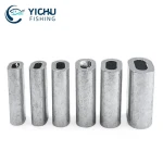 Aluminum Wire Rope Crimping Sleeves Oval Crimping Loop Sleeve Connector Wire Rope Sleeves Fishing Accessories