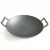 Import Amazon top seller Pre-Seasoned Chinese Cast Iron Wok with 2 Handles and Wooden Wok Lid, 14-inch from China