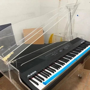 Amina Craft Clear Acrylic Grand Piano With Acrylic Piano Bench