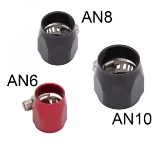 AN 4 6 8 10 12 AN APS Aluminium Alloy Fuel/Oil/Radiator/Rubber Fuel Oil Water Pipe Jubilee Clip Clamp Hose Finisher Clamp / Clip