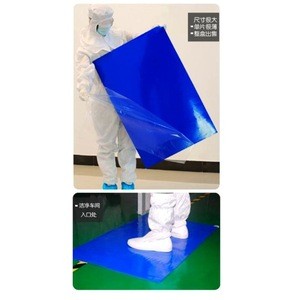 Anti-contamination  Blue Sticky mat/Tacky Mats/Adhesive Pads, Used for cleanroom/lab/hospital