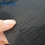aquaculture fish farming waterproofing membrane in Guangzhou / outdoor reinforced tarpaulin rpe pond rubber foil liner