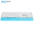 Import AULA SI-2011 stainless steel metal white and blue gaming mechanical keyboard from China