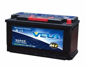 Auto battery amaron battery 12v100ah DIN100 60038