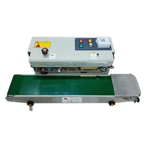 Automatic Electronic Continuous Heat Sealing Plastic Sealer Machine