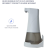 Import Automatic Foam Soap Dispenser Touchless Foaming 350ML Capacity Infrared Motion Sensor from China