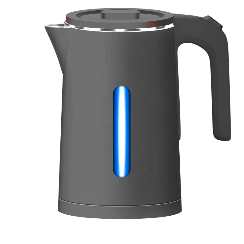 Automatic power-off stainless steel electric kettle with lamp in student dormitory of traveling household