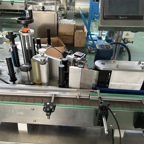 Buy Automatic Round Bottle Sticker Label Printing Labelling Machine For ...