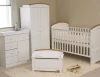 baby furniture / baby crib/ white baby cot