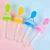 Import Baby rice cereal bottle feeder baby silicone milk feeder squeeze spoon bottle feeder for baby food from China