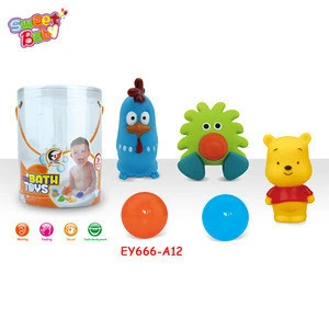 baby rubber animal toy