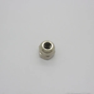 Ball Head Brass Decorative Nut Cap Precision CNC Lathe Machined Parts