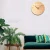 Import bamboo wood  Round Wall Clock  Wall Clock for Living Room from China
