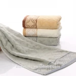 Bamboo&Cotton Towel Super Soft Hand Towel With Embroidery Logo