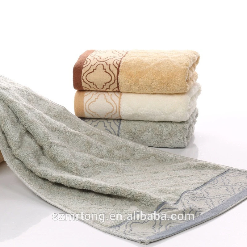 Bamboo&amp;Cotton Towel Super Soft Hand Towel With Embroidery Logo