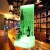 Import bar furniture acrylic wine bar display cabinet with water bubble wall led glow furniture from China
