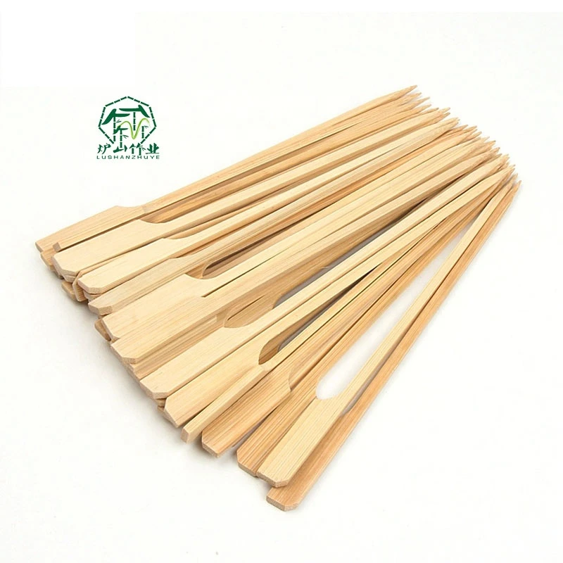 barbeque bbq eco-friendly grill healthy cook 9 bamboo skewer manufacture