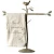 Import bathroom accessories freestanding towel holder Three arm swevil Towel Holder from China
