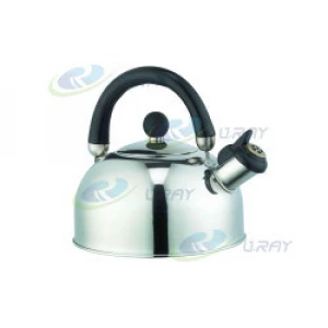 BB mouth bakelite handle whistling stainless steel kettle