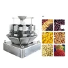 Beans weighing other cheese charcoal fruits salad weighing packaging machine multihead weigher