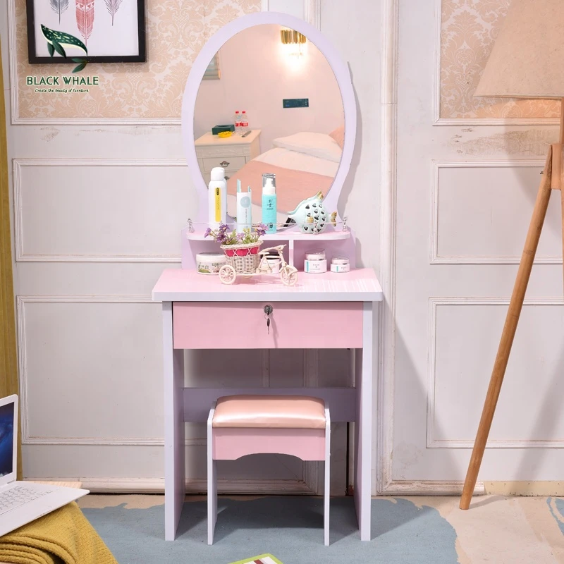 Bedroom Tocador Coiffeuse Avec Mirrored Schminktisch Makeup Mirror Vanity Table Dresser