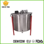 beekeeping equipment stainless steel 12 frames electrical motor honey extractor honey processing machine