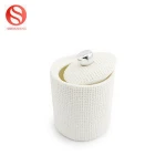 Best eco-friendly rustic baby  travel oval  plain bathroom porcelain soap dish