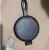 Import Best Selling Black Easy Quick Cast Iron Waffle Cake Pan Handle Round Bottom Flip Pan YQ-D004 from China