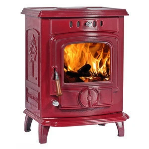 Best Selling Cast Iron Enamel Color Coated Cheap Wood Burning Stoves For Sale