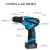 Import Best Selling in USA 12V 16.8V 21V 25V Lithium-Ion Battery Industrial Cordless Screwdriver Electric Power Tool Cordless Drill from China