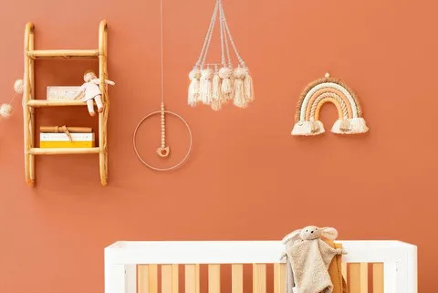 Best Selling Square Rattan Wall Shelf for Indoor Decoration Shelf With Wood and Rattan Design Basic Style Made In Vietnam
