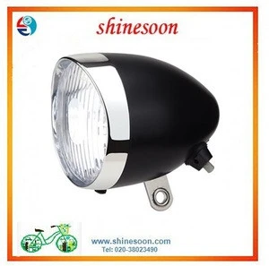bicycle white LED front light for dynamo