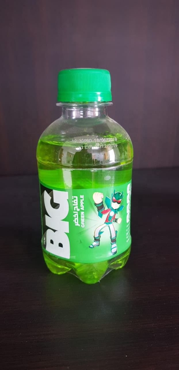 Buy Big Carbonated Soft Drink Lemon 1000ml, 1liter Lemon Flavor Fizzy