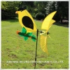Bird design self rotating ornamental garden wind spinner