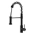 Import Black Cold Soft Flow Water Kitchen Sink Faucet Tap With UPC Standard from China