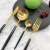 Black Gold stainless steel tableware home and kitchen accessories wedding gifts amazon home kitchen