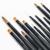 Import Black Handle UV Gel Line Drawing Nail Art Brush for DIY Nails 3d Carving Painting Pen from China