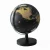 Import Black oceans are highlighted by metallic landmasses in this bold rendition of the traditional world globe from China