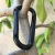 Import Black Steel Power Coated Carabiner Snap Camp Outdoor Camping Hiking Hook from China