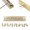 Brass metal stamping tools letters set for cake leather hot stamp mold