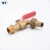 Import BT2005 China supplier brass low price level handle bibcock taps for garden from China