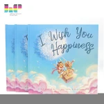 Bulk publishing children's Cardboard Educational toys hardcover Book Printing services