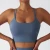 Import Bwx6410-1 Women Breathable Fast Dry Running Nude Feelings Yoga Bra Back Cross Strap Fitness Exercise Bra from China