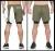 Import Camouflage Two Layer Workout Running Sports Shorts Men Athletic Fitness shorts with Phone Pocket from China
