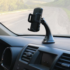 Car windshield phone holder with sucker,cell phone holder bracket Universal car dashboard clip suction cup holder S70-11