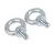 Import Carbon Steel Threaded Hook Bolts Eye Bolt Long Shank Lifting Ring Eye bolt from China