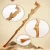 Import Carving Drawing Handmade Trekking Pole Wooden Walking Stick Elderly Cane Wholesale Nordic Peach Wood Hiking Outdoor Tools 10 Pcs from China